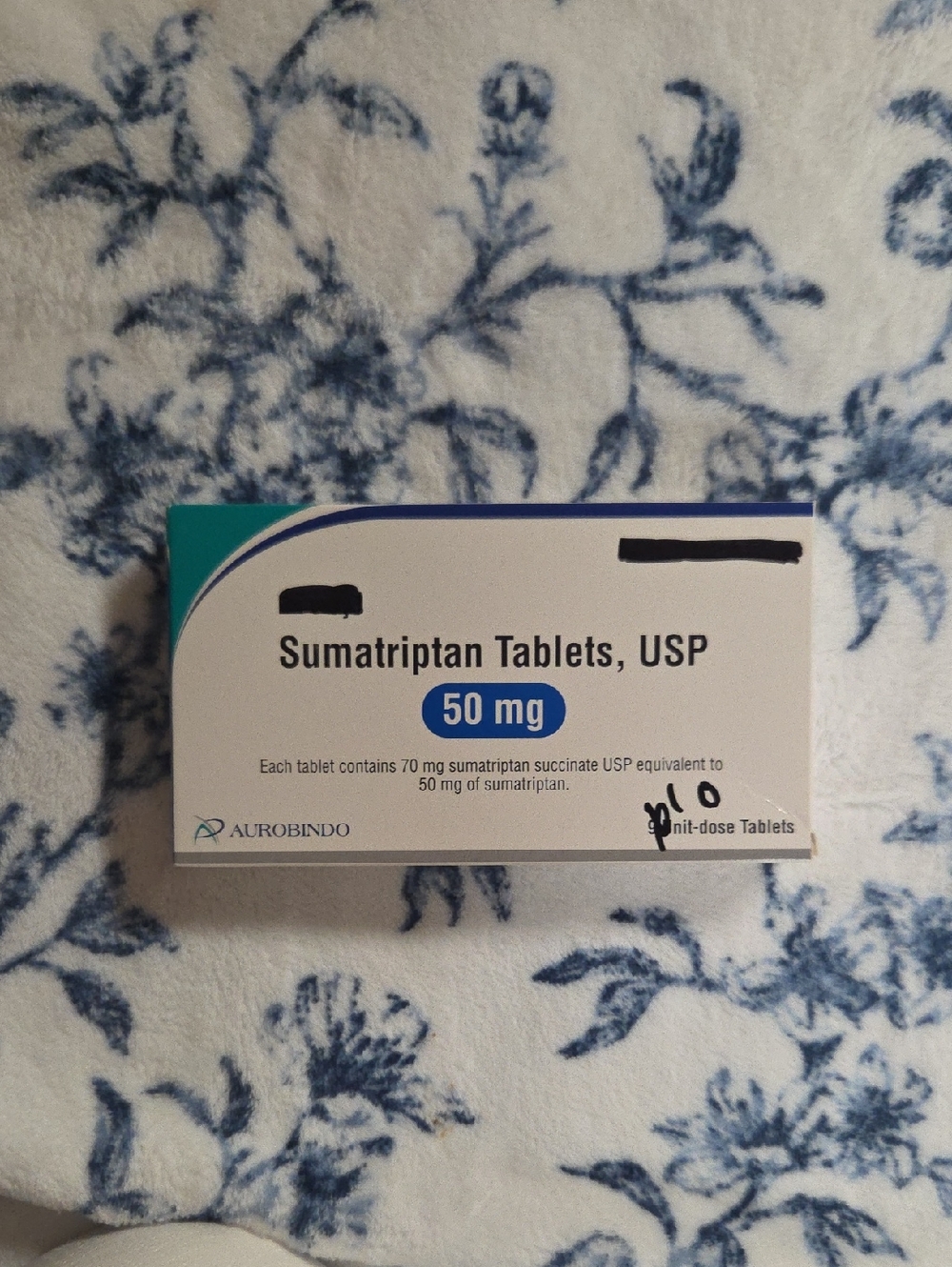 Flower Blanket Sumatriptan 50, 10ct